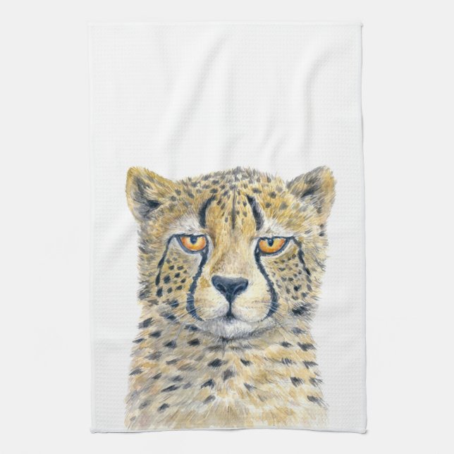 Linge De Cuisine Cheetah (Vertical)