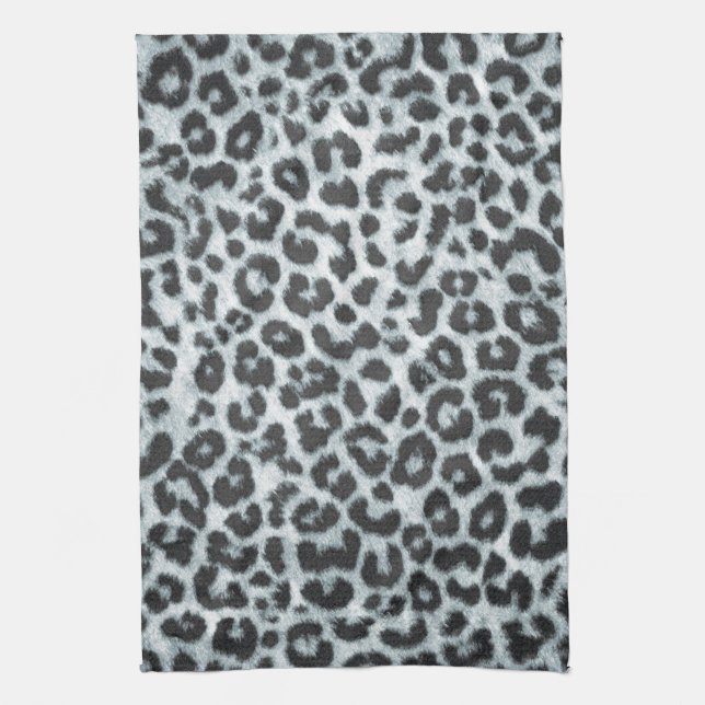 Linge De Cuisine Cheetah Spot Poster de animal Wild Cuisine Serviet (Vertical)