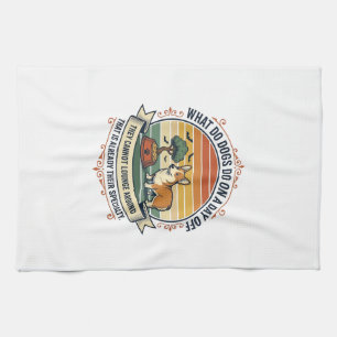 Linge De Cuisine Chemise de citation de gravure vintage de jour de