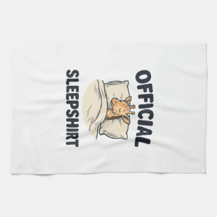 Linge De Cuisine Chemise de nuit officielle girafe drôle Desi