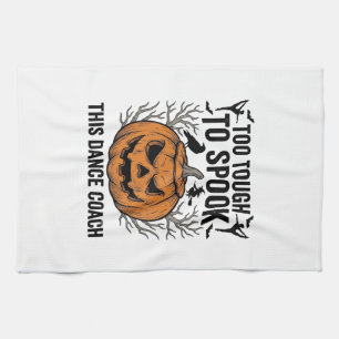 Linge De Cuisine Chemise de professeur de danse Halloween Pumpkin G