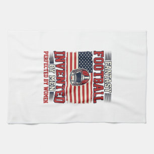 Linge De Cuisine Chemise de sport vintage femmes de football fantas