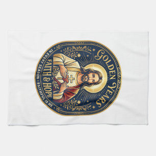 Linge De Cuisine Chemise Vintage Jésus Retraite Chrétienne