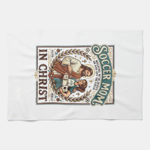 Linge De Cuisine Chemise Vintage Jésus Volleyball Softball Football