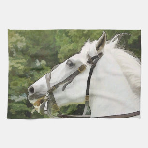 LINGE DE CUISINE CHEVAUX