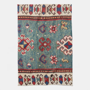 Linge De Cuisine Chevron Stars : Bleu d'acier coloré du XIXe siècle