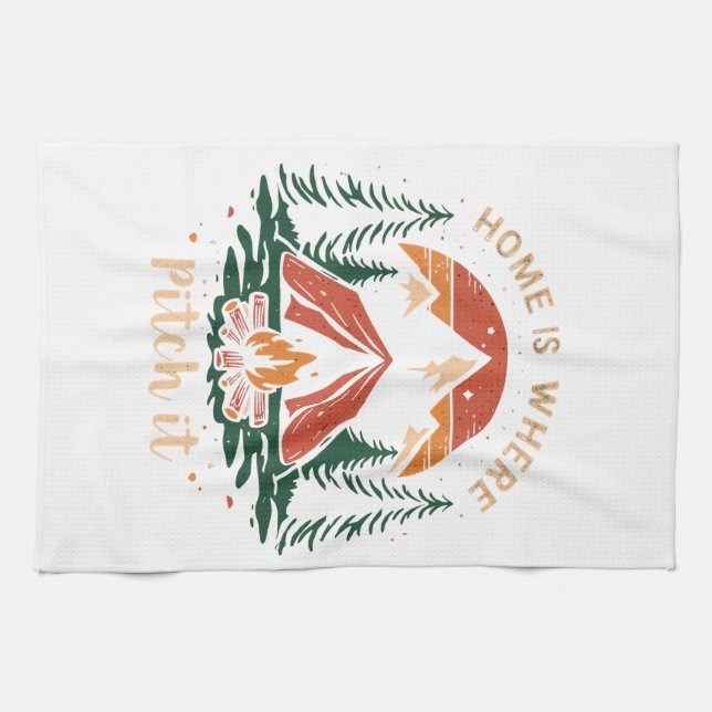 Linge De Cuisine chez vous, c'est là que vous rangez votre chemise, (Horizontal)