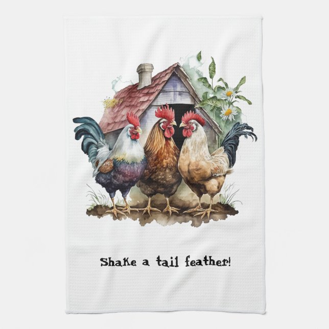 Linge De Cuisine Chicken House (Vertical)