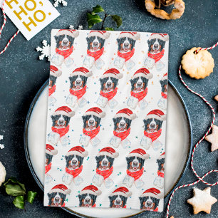 Linge De Cuisine Chien de montagne bernois de Noël