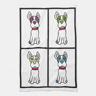 Linge De Cuisine Chien mignon Dishtowel - Boston Terrier