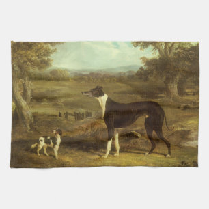 Linge De Cuisine Chiens, Greyhound et Spaniel, Docteur Fop par Herr