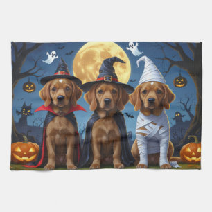 Linge De Cuisine Chihuahua Chien Citrouille Halloween Funny
