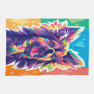 Linge De Cuisine CHIHUAHUA POP ART_Amoureux des chiens