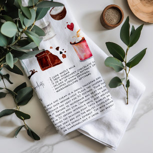 Linge De Cuisine Chocolat chaud maison   Heirloom de la recette