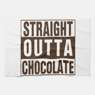 Linge De Cuisine Chocolate Straight Outta Brown
