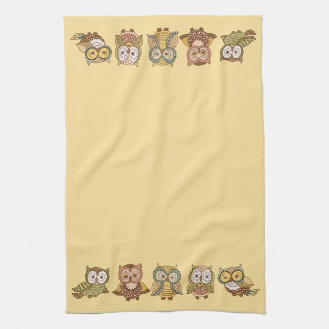 Linge De Cuisine Chouette de Sketchy (Vertical)