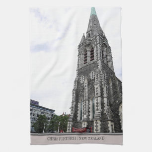 Linge De Cuisine Christchurch Church New Zealand Tea Towel