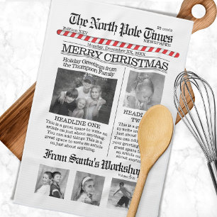 Linge De Cuisine Christmas Cute Fun North Pôle Times Journal