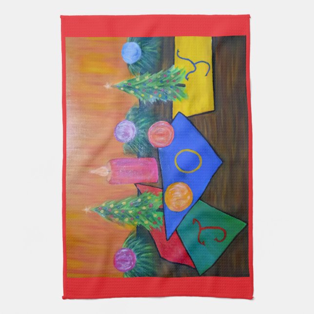 Linge De Cuisine Christmas Joy (Vertical)