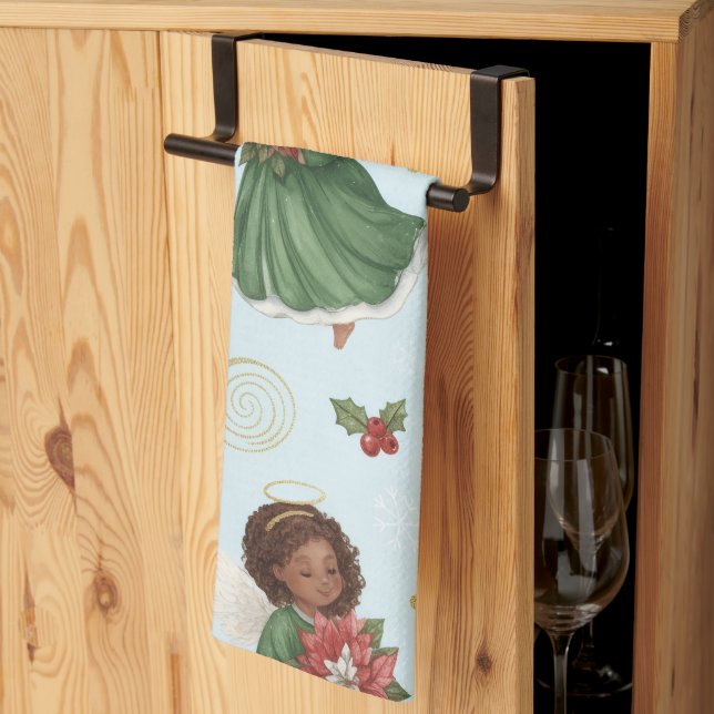 Linge De Cuisine Christmas kitchen towel (Pliage en tiers)