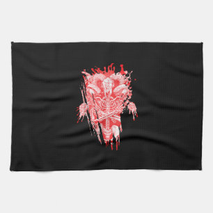 Linge De Cuisine Church Of Satan Venin All Hail Goat Satanic Baphom