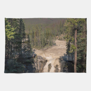 Linge De Cuisine Chutes Sunwapta, Cascade Photographie