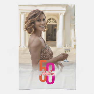 Linge De Cuisine Cinquante et fabuleux 50e anniversaire Photo