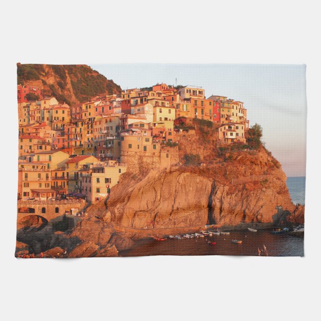 Linge De Cuisine Cinque Terre, Italie (Horizontal)