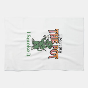 Linge De Cuisine Citation de rat drôle vintage design de gravure su