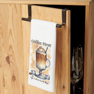 Linge De Cuisine Citations de café Décoration de cuisine