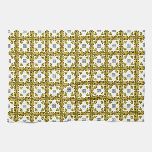 Linge De Cuisine Citrine Clover (Horizontal)