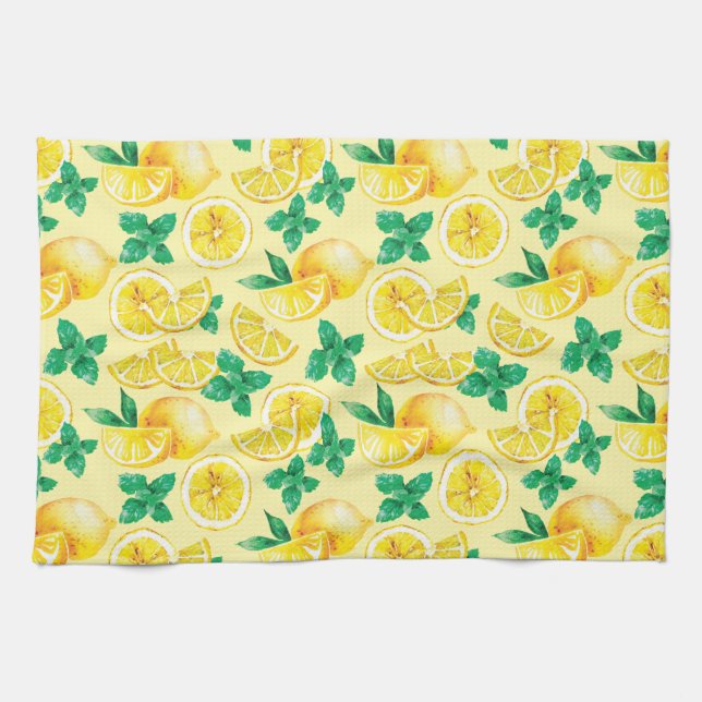 Linge De Cuisine Citrons et limonade (Horizontal)