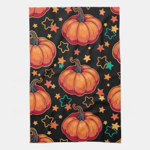 Linge De Cuisine Citrouilles d'Halloween