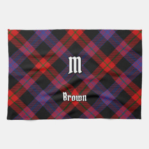 Linge De Cuisine Clan Brown Tartan