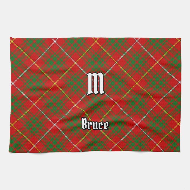Linge De Cuisine Clan Bruce Tartan (Horizontal)
