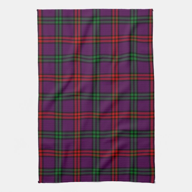 Linge De Cuisine Clan écossais Montgomery Tartan Plaid (Vertical)