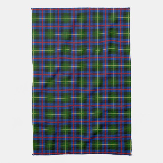 Linge De Cuisine Clan Farquharson Tartan (Vertical)