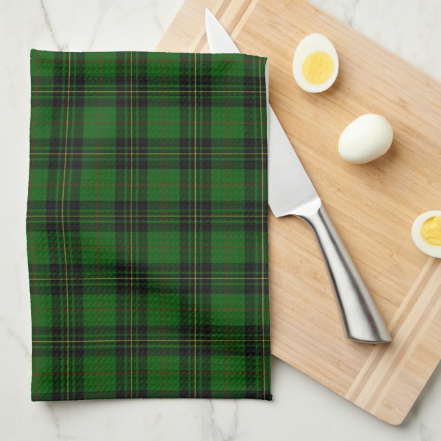 Linge De Cuisine Clan Forbes Tartan (Quart Plié)
