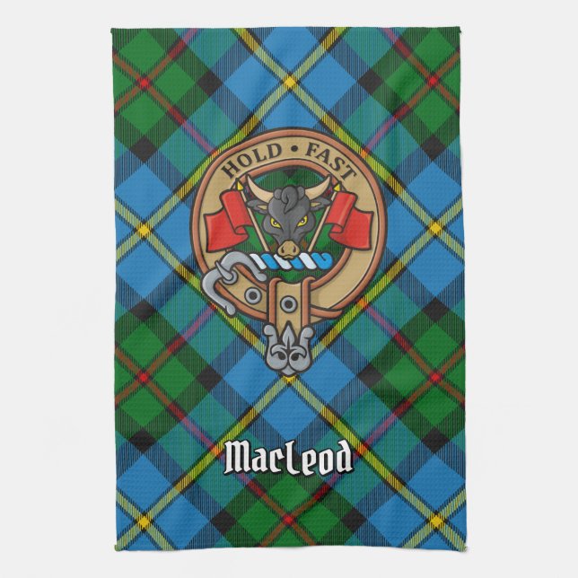 Linge De Cuisine Clan MacLeod Crest (Vertical)