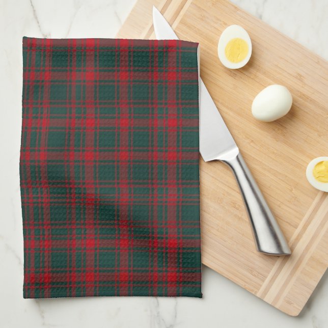 Linge De Cuisine Clan Middleton Tartan Plaid (Quart Plié)