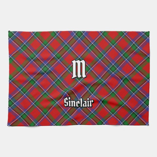 Linge De Cuisine Clan Sinclair Tartan (Horizontal)