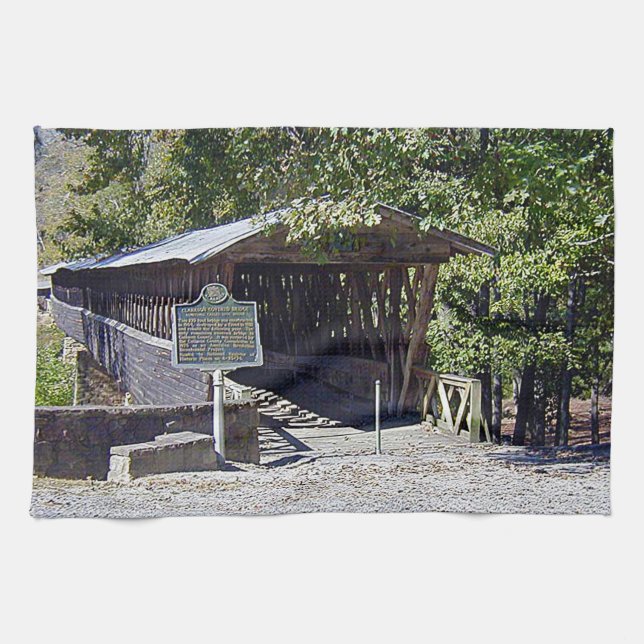 Linge De Cuisine Clarkson Pont couvert Alabama (Horizontal)