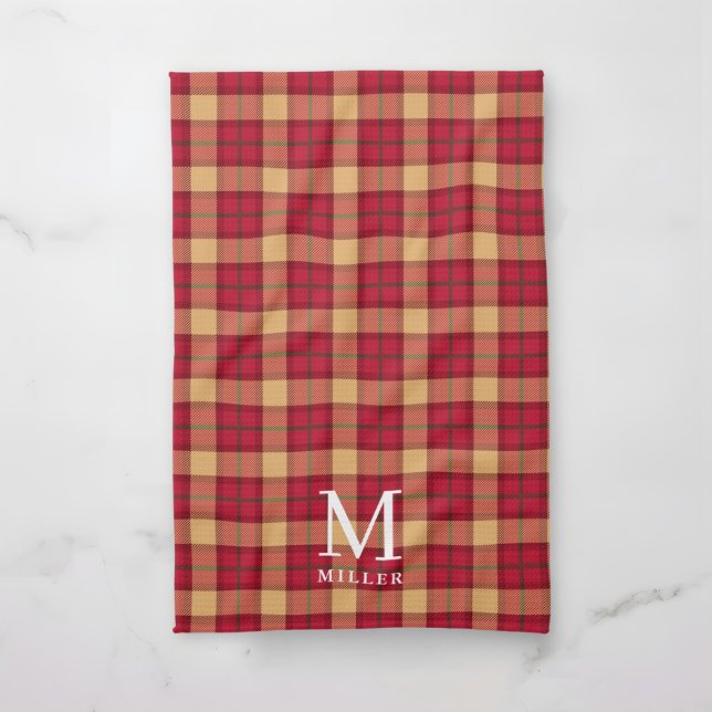 Linge De Cuisine Classic Tartan Plaid Christmas (Créateur téléchargé)