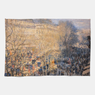 Linge De Cuisine Claude Monet - Boulevard des Capucines à Paris