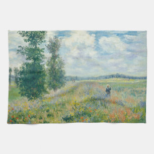Linge De Cuisine Claude Monet - Champs de pavot près d'Argenteuil (