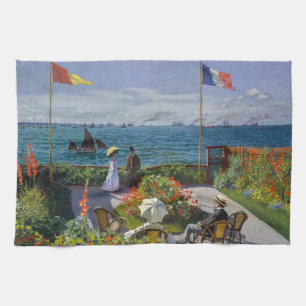 Linge De Cuisine Claude Monet - Jardin de Sainte-Adresse