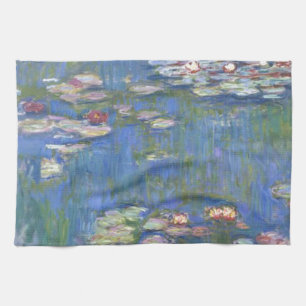 Linge De Cuisine Claude Monet // Nappes d'eau