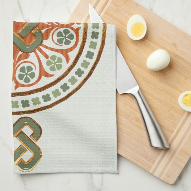 Linge De Cuisine Clover Mandala (Quart Plié)