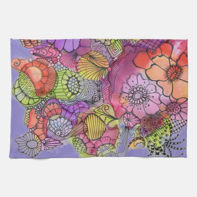 Linge De Cuisine Clowns autour (Horizontal)