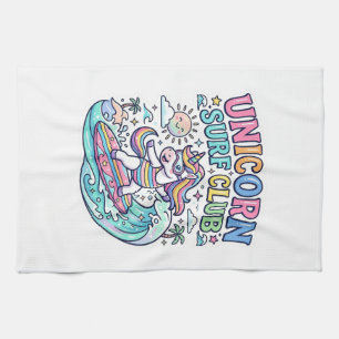 Linge De Cuisine Club de surf Licorne